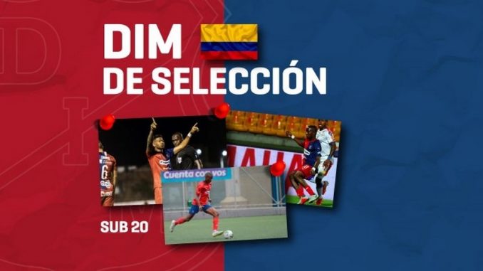 Convocados Medellin seleccion sub 20