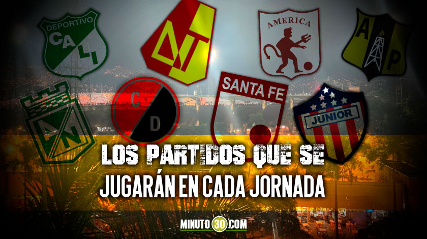 El fixture de los cuadrangulares de la Liga, también está definido