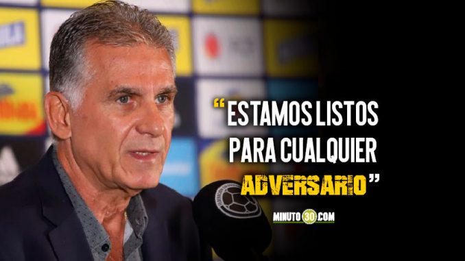 El tecnico Carlos Queiroz Seleccion Colombia