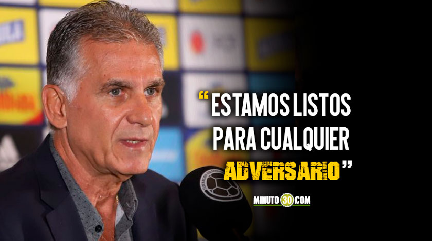 "Partido duro y victoria contra un buen rival": Resumen de Queiroz sobre el amistoso ante Perú 1 El tecnico Carlos Queiroz Seleccion Colombia