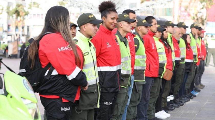 Escuadrón de 121 uniformados reforzará la seguridad de Transmilenio en temporada de fin de año