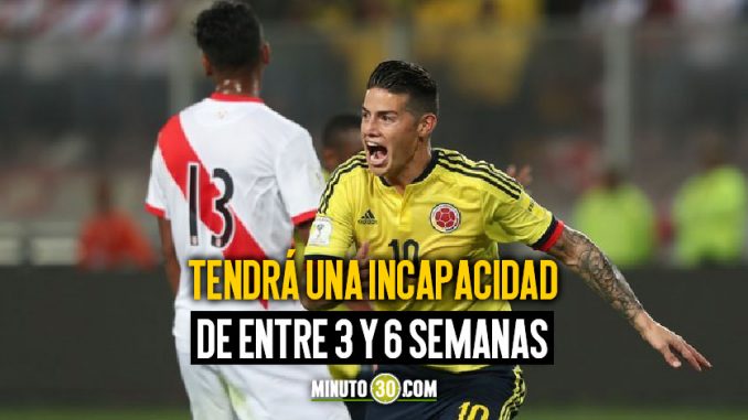 James Rodriguez con la Seleccion Colombia