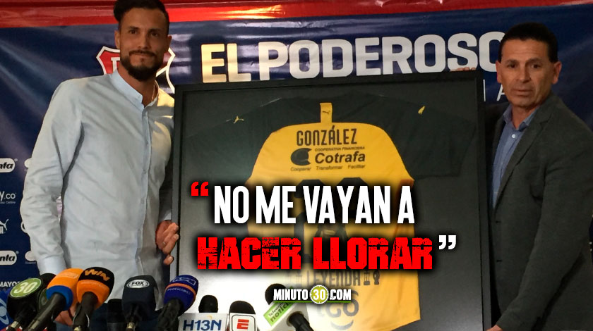La emotiva despedida de David Gonzalez de la prensa antioquena