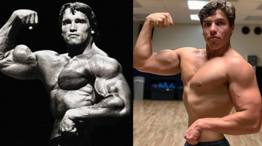 FOTOS: ¡De tal palo, tal astilla! El hijo de Arnold Schwarzenegger le sigue los pasos como fisicoculturista