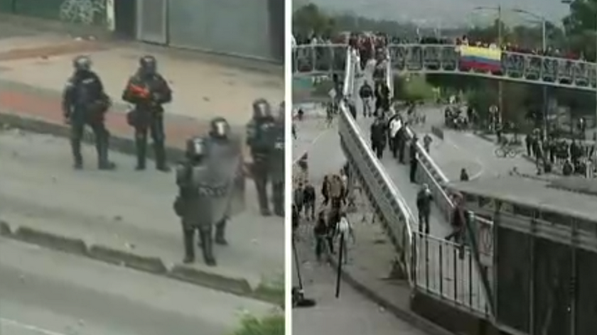 Decretan toque de queda en tres localidades de Bogotá