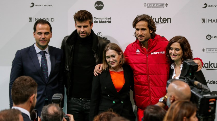 ¡Con Piqué a la cabeza! Madrid se prepara para una Copa Davis con los mejores tenistas del mundo