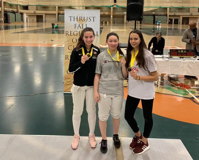 Más medallas para la esgrima antioqueña, durante preparación en el extranjero para Juegos Nacionales 2 esgrima usa4