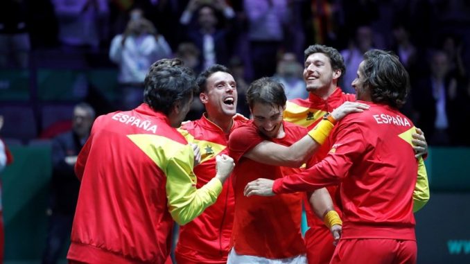 espana nadal tenis davis home