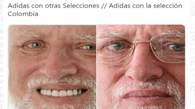 memes camiseta de colombia
