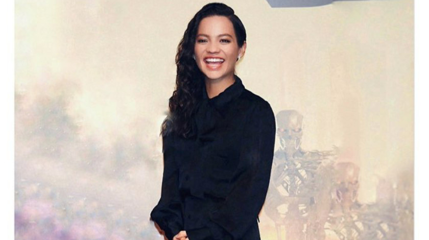VIDEO: Así se divertía Natalia Reyes durante el rodaje de ‘Terminator’