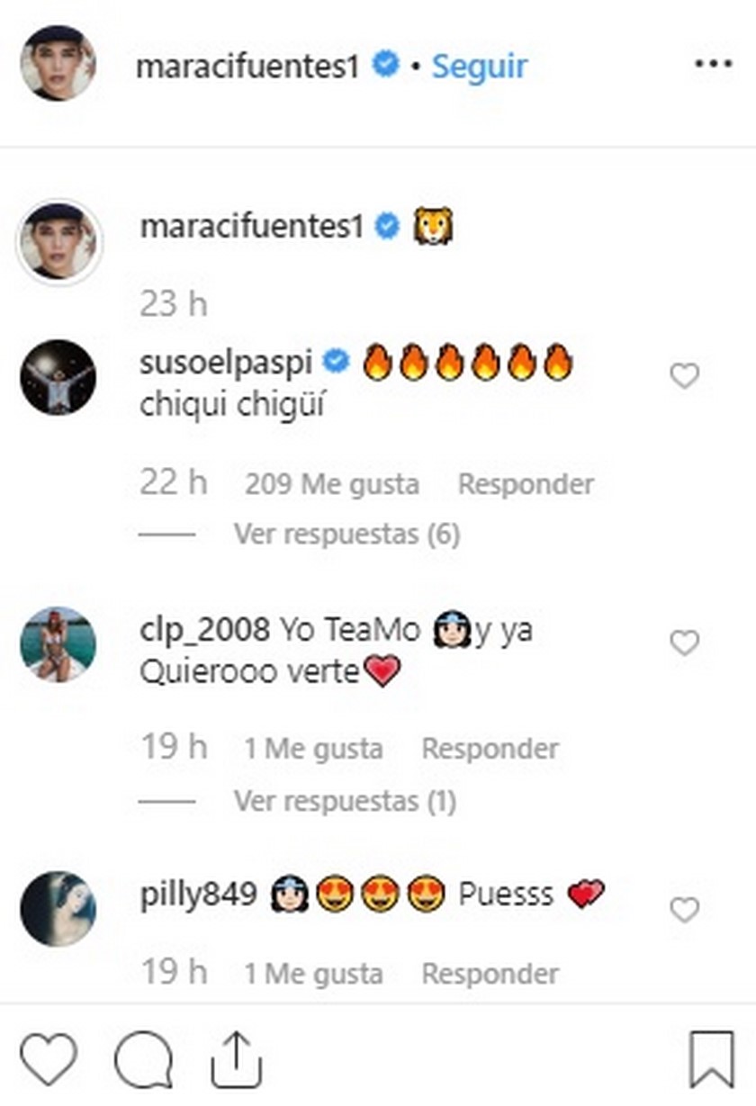 FOTOS: "Chigüí, chigüí": le escribió ‘Suso’ a Mara Cifuentes por imagen en lencería 4 suso mara