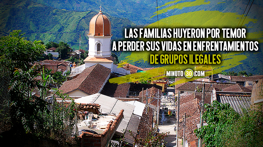 Las 146 familias desplazadas en Ituango, ya retornaron a sus viviendas