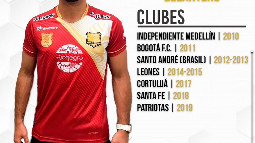 FOTO: ¡Puro ‘olfato’ goleador! ExDIM fue confirmado para reforzar la delantera del Rionegro Águilas