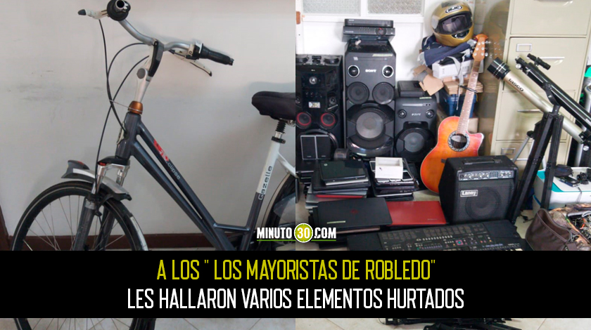 FOTOS: Autoridades del Oriente antioqueño capturaron en Medellín a varios sujetos que robaban en casas de esta zona del departamento