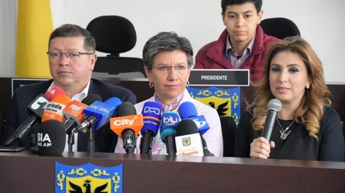 Claudia Lopez alcaldesa de Bogota