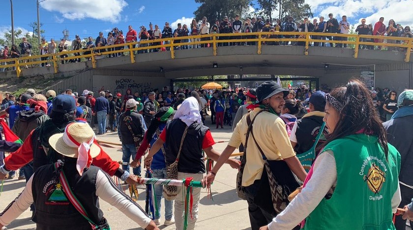 Nuevo llamado a paro en Colombia en tres fechas diferentes de noviembre