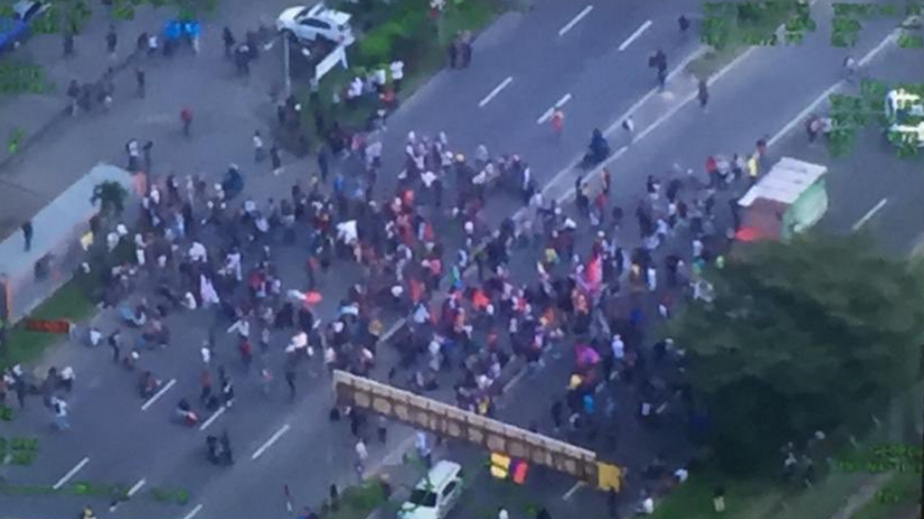 “Unos cuantos insisten en tomar vías de hecho”, dice el Secretario de Seguridad sobre el bloqueo en la Regional