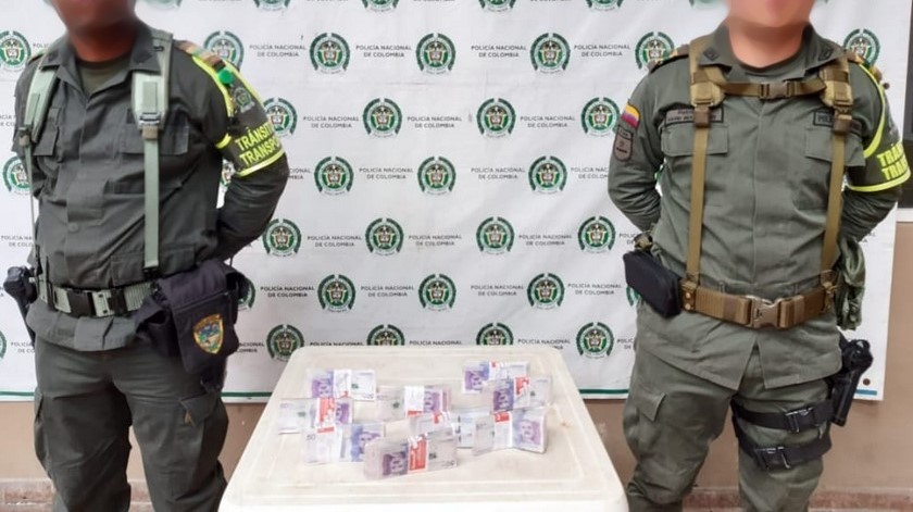 ¿Qué dijeron, el aguinaldo? Dos mujeres le robaron plata a un hombre en el centro, pero las capturaron 1 dinero incautado