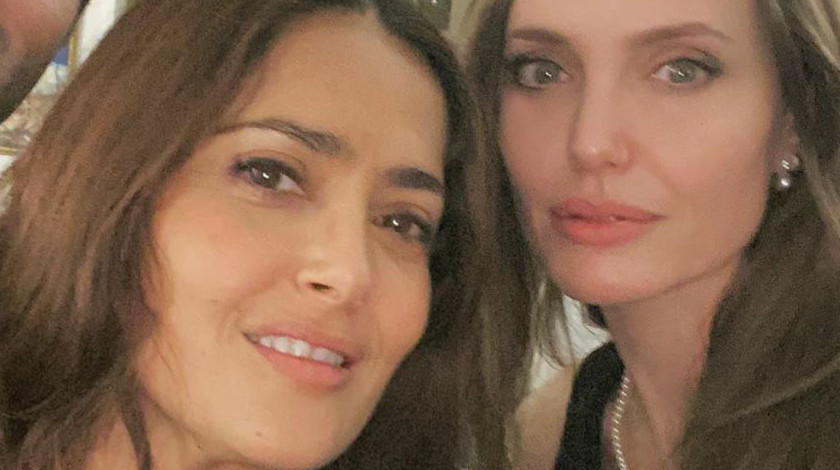 FOTO: Salma Hayek y Angelina Jolie, las nuevas mejores amigas de Hollywood