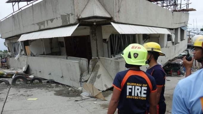 FOTOS: Al menos cuatro muertos por terremoto de 6,8 en el sur de Filipinas