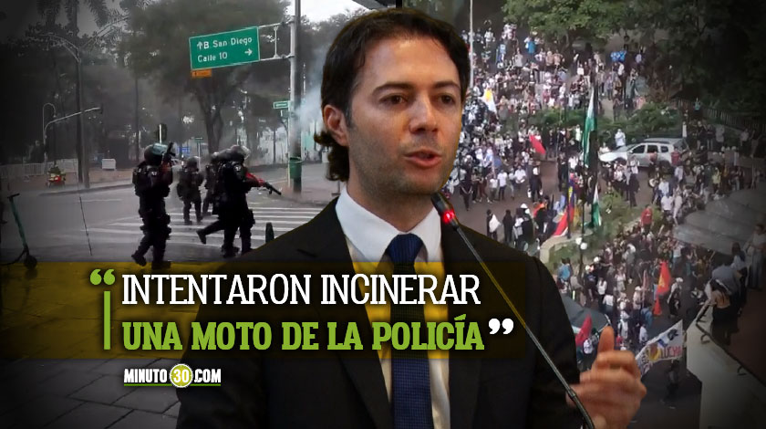 "Durante toda la marcha hubo un grupo de infiltrados", el Alcalde de Medellín entrega el balance de las manifestaciones de este 21 de enero 1 Alcalde de Medellin entrega el balance de las manifestaciones de este 21 de enero