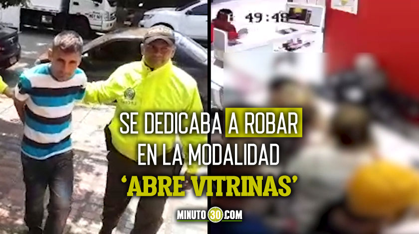 VIDEO: Cayó alias 'El Flaco', integrante de 'Terranova' que robaba celulares, relojes y joyas en Medellín 1 Capturado alias El Flaco de los Terranova