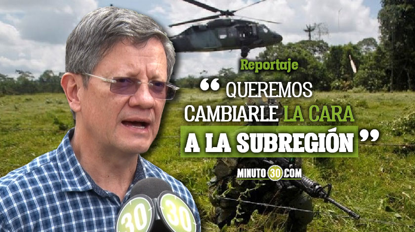 El Bajo Cauca vive una tragedia humanitaria por la criminalidad: Secretario de Gobierno de Antioquia