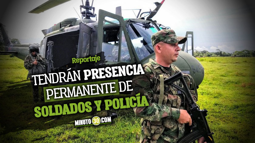 El Ejército hará presencia en centros poblados donde hay ilegales en el Bajo Cauca, para afectar sus estructuras