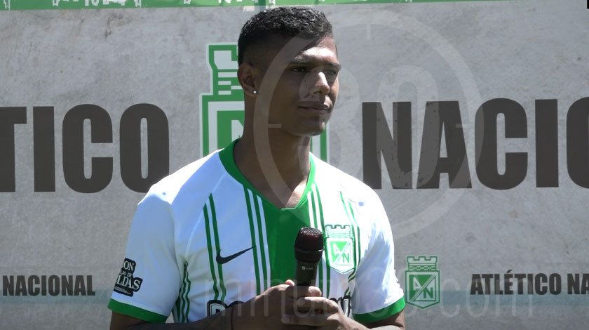 Estefano Arango, jugador de Atlético Nacional