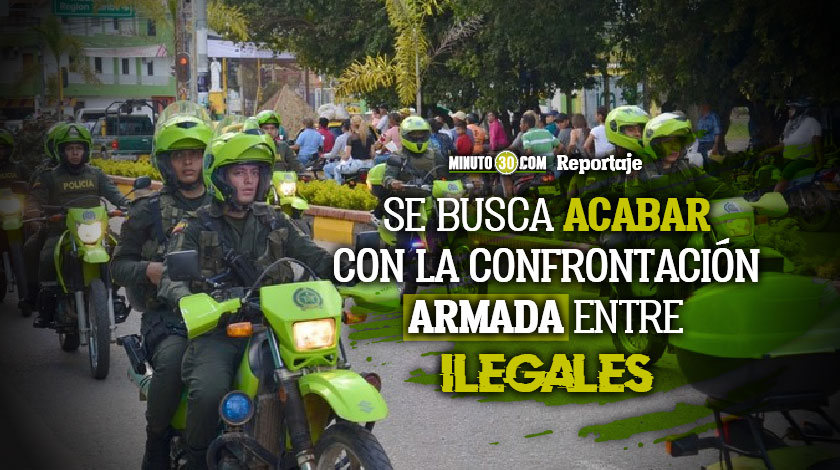 Policía reforzará operativos para capturar a integrantes del Clan del Golfo y los ‘Caparros’ en el Bajo Cauca