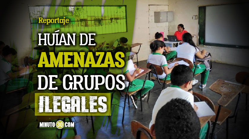 Profesores que se habían desplazado en Tarazá ya volvieron a las escuelas donde laboran