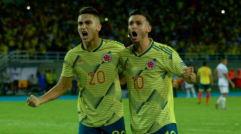 Así quedó la tabla del grupo A en el Preolímpico, tras triunfo de Colombia 1 Seleccion Colombia Sub 23 Preolimpico 1