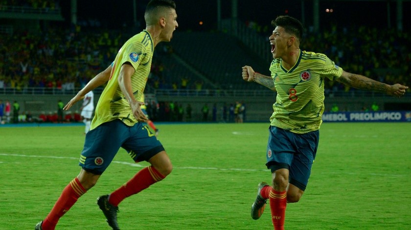 Selección Colombia se jugará ante Chile clasificación a siguiente fase del Preolímpico 1 Seleccion Colombia Sub 23 Preolimpico 3 1