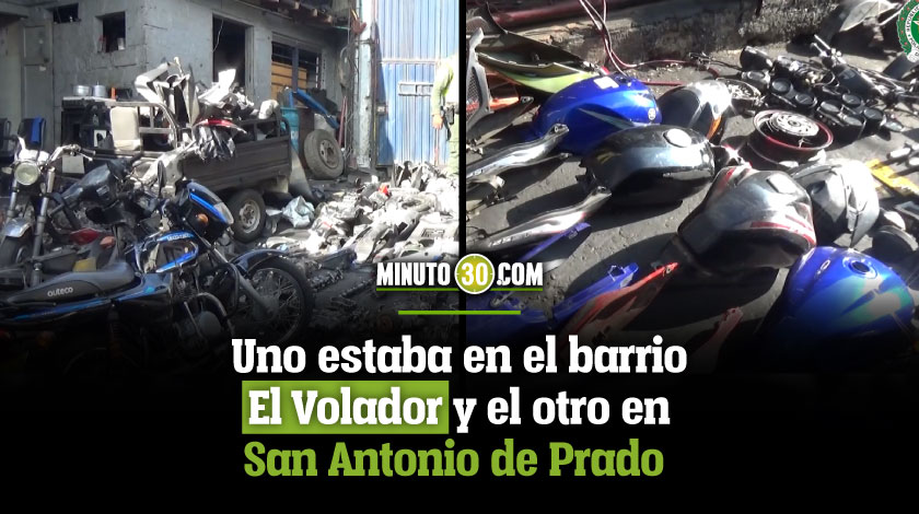 EN VIDEO: Ubicaron y desmantelaron dos 'desguazaderos' de vehículos en Medellín 1 Ubicaron y desmantelaron dos desguazadero de vehiculos en Medellin