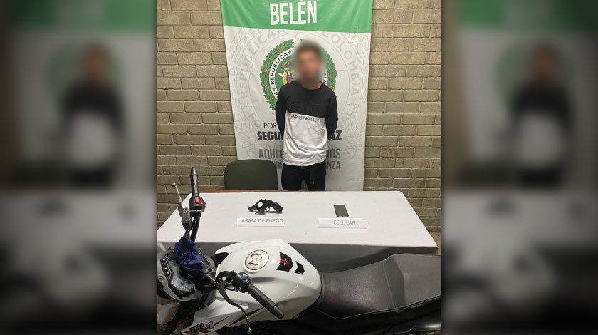 Vecinos del barrio Belén Zafra avisaron a la Policía que ladrón se volaba tras robar un celular y lograron cogerlo 1 capturado belen