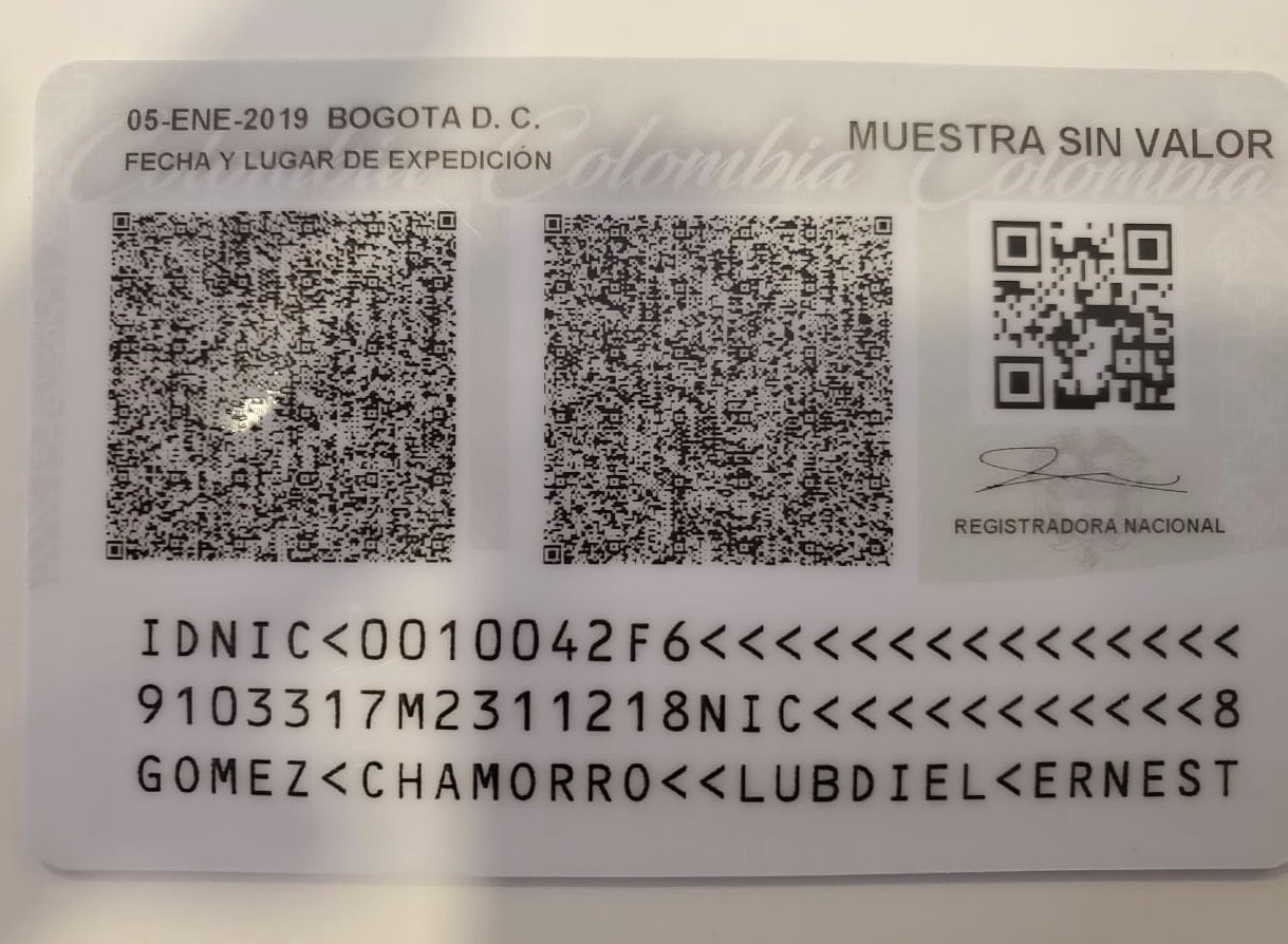 Fotos: Así sería la nueva cédula digital que plantea la Registraduría 7 cedula digital 2
