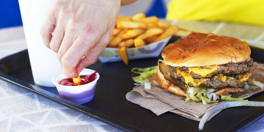 comida rapida basura salud hamburguesas