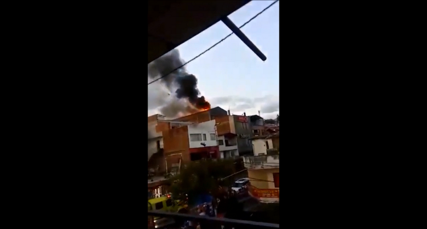 Video: ¡Otro incendio! Esta vez en Castilla, y se está consumiendo una vivienda