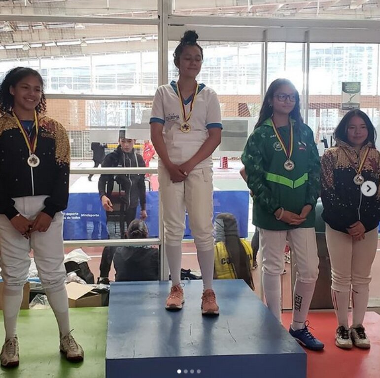 FOTOS: Antioquia se trajo 9 medallas del II Escalafón Nacional infantil y Juvenil de Esgrima: 3 son de oro 1 isabella