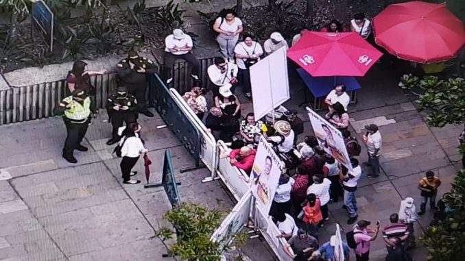 marcha contra quintero