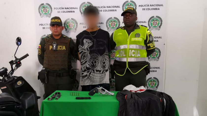 ¡Con las cámaras todos caen! Cogieron a ladrón justo tras robarse una moto 1 moto robada