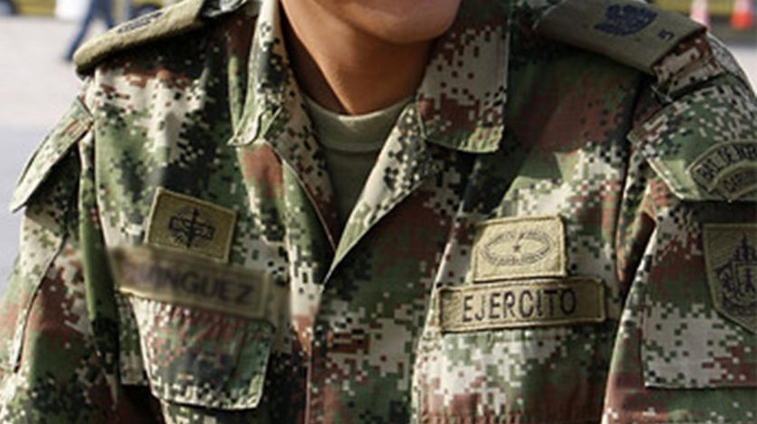 A la cárcel soldado que agredía a su expareja antes, durante y después de estar embarazada 1 soldado capturado