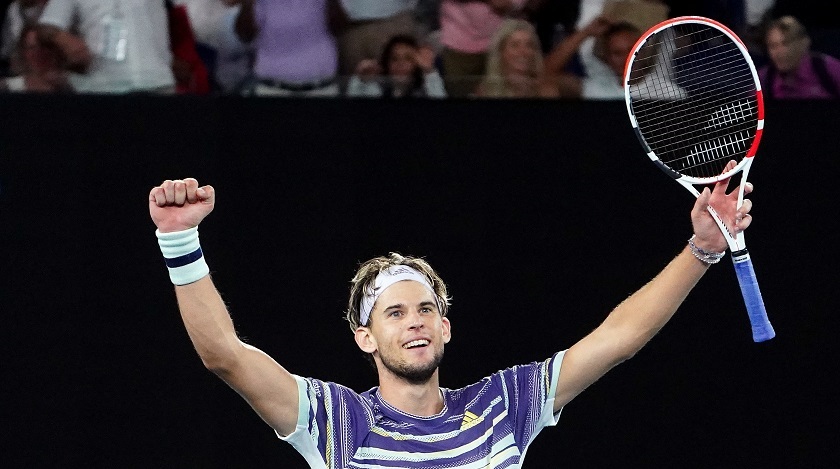 Thiem no duda frente a Zverev y se enfrentará con Djokovic en la final del AO