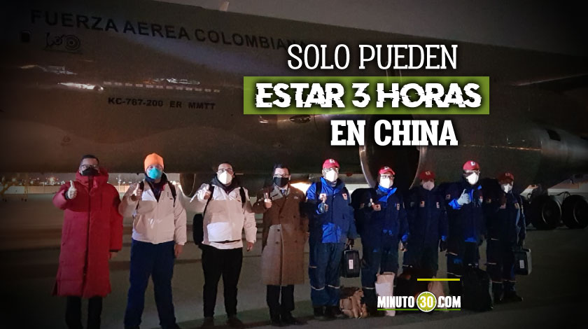 FOTOS: ¡Atención! Ya llegó a Wuhan, China, el avión que sacará a los colombianos expuestos al coronavirus