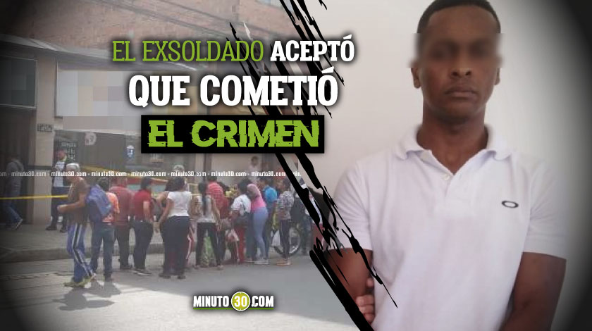 35 años de prisión por el feminicidio de su pareja en una funeraria de Caldas, Antioquia 1 Condenado a 35 anos de prision exsoldado que acepto cargos por feminicidio de su companera sentimental en Caldas Antioquia
