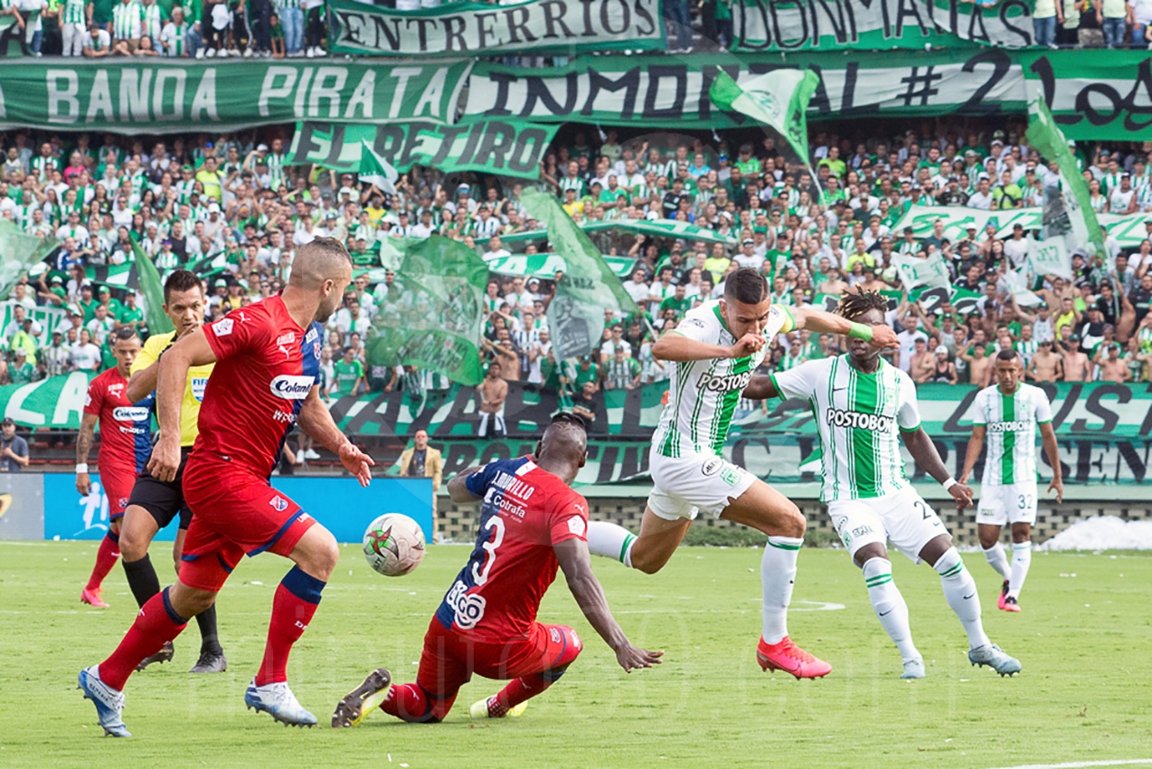 En fotos: En un vistoso clásico, Atlético Nacional e Independiente Medellín dividieron honores 14 Nacional Vs Medell%C3%ADn 29 02 2020 14