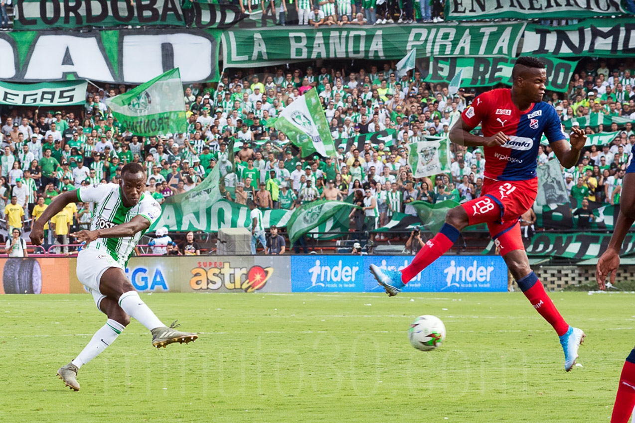En fotos: En un vistoso clásico, Atlético Nacional e Independiente Medellín dividieron honores 18 Nacional Vs Medell%C3%ADn 29 02 2020 18