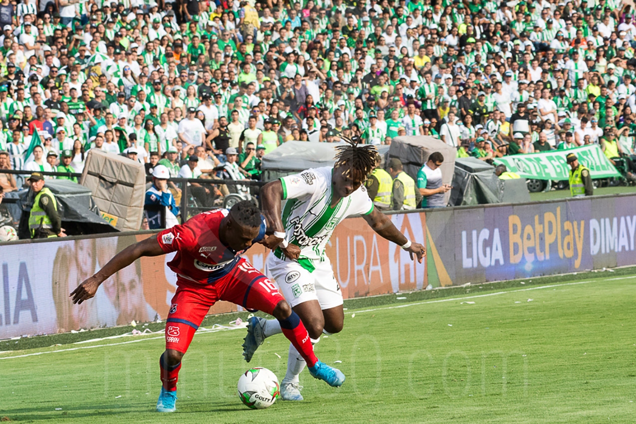 En fotos: En un vistoso clásico, Atlético Nacional e Independiente Medellín dividieron honores 23 Nacional Vs Medell%C3%ADn 29 02 2020 23