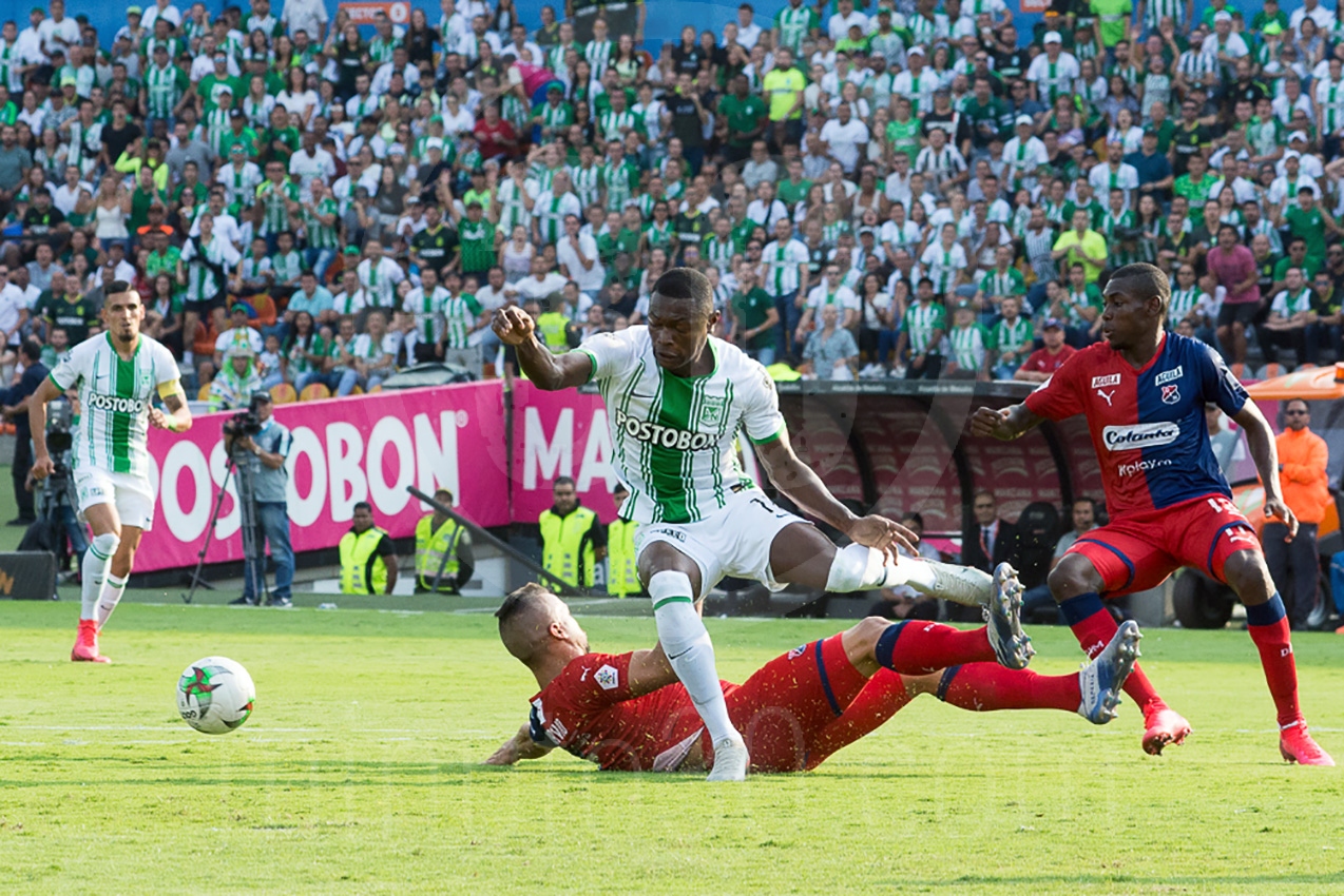 En fotos: En un vistoso clásico, Atlético Nacional e Independiente Medellín dividieron honores 31 Nacional Vs Medell%C3%ADn 29 02 2020 31