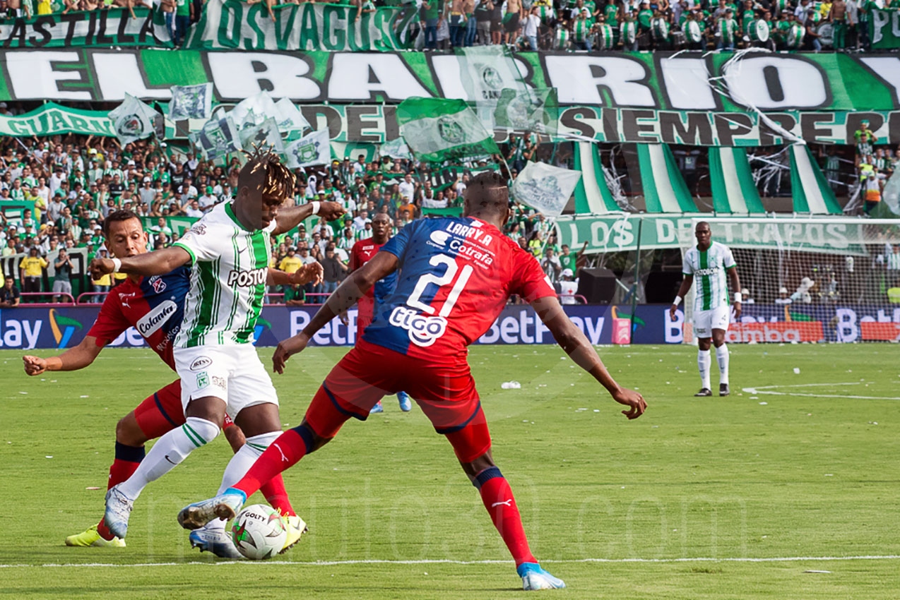 En fotos: En un vistoso clásico, Atlético Nacional e Independiente Medellín dividieron honores 9 Nacional Vs Medell%C3%ADn 29 02 2020 9
